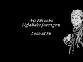 Didi kempot -Sewu Kuto Lyric