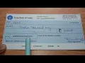 State Bank Of India Self Cheque Fill Up For Cash Withdrawal/SBI Cash Withdrawal By Self Cheque