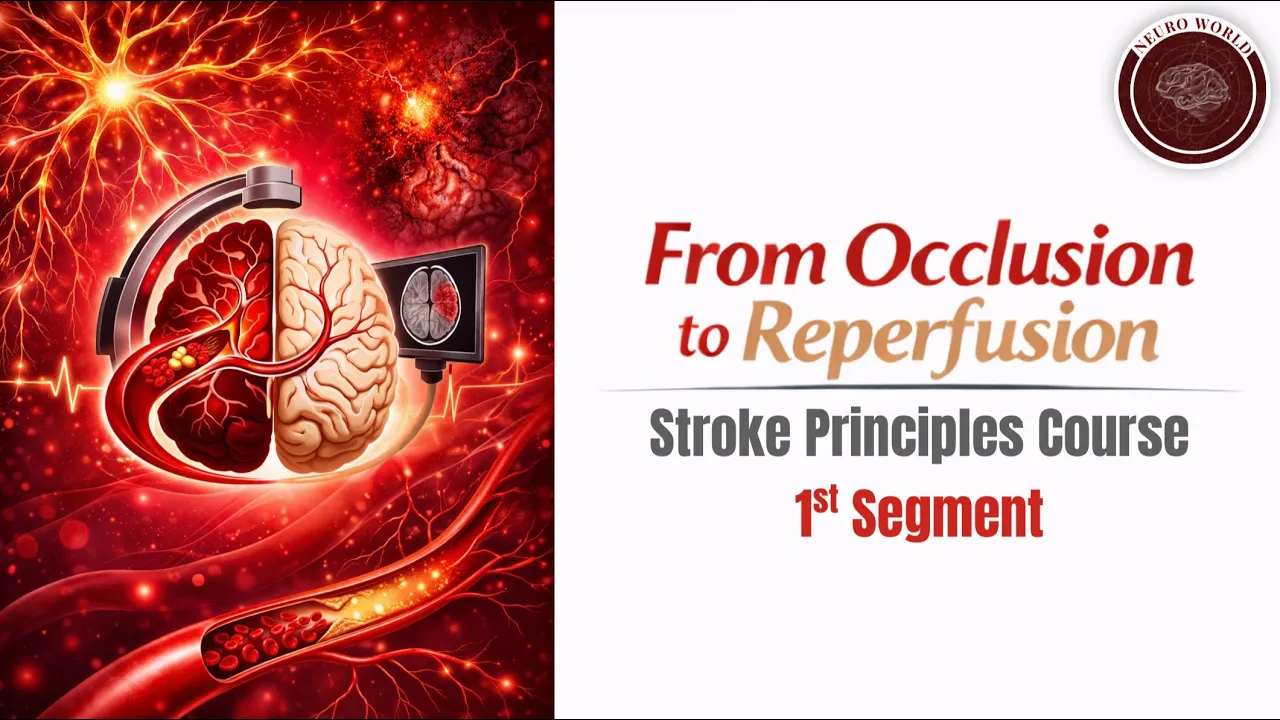 Stroke Principles Course: From Occlusion to Reperfusion | Presented by Dr. Abdullah Tawakul 🧠