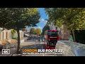 Download Lagu Slower London Bus Ride with Busy Stops During Tube Disruption| Bus Route 23 Part Journey | 4K HDR