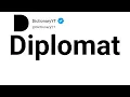 Diplomat Synonyms Thesaurus Similar Words