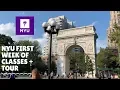 Download Lagu FIRST WEEK OF COLLEGE CLASSES + MINI CAMPUS TOUR | nyu vlog