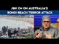 Bondi Beach Terror Attack | What Omar Abdullah Said On Australia’s Bondi Beach Terror Attack