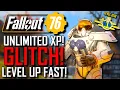 FALLOUT 76 UNLIMITED XP GLITCH Get LEVEL 400 FAST Super Easy XP Glitch