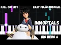 Download Lagu Fall Out Boy - Immortals (Easy Piano Tutorial)