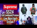 Supreme SS24 - Full Lookbook Live Reaction Stream
