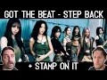First Time Reaction to GOT the beat - 'Step Back' + 'Stamp On It' MV