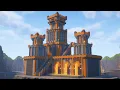 How to build Dwarven Castle - Minecraft Tutorial