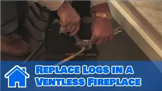 Fireplace Maintenance How to Replace Logs in a Ventless Fireplace
