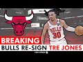Download Lagu 🚨BREAKING 🚨 Bulls Re-Sign Tre Jones To New 3-Year Deal | Instant Reaction