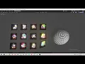 Menu system using Geometry Nodes