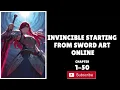 Invincible Starting From Sword Art Online Chapter-1-50 Full book on Patreon