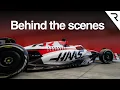 Behind the scenes at an F1 test
