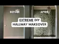 EXTREME DIY HALLWAY MAKEOVER Renee Renovates