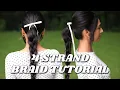 Easy Back-to-School Hairstyles 3D Braid