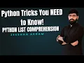 List Comprehension in Python with Execution Best Python Tutorials for Beginners Python Tutorial 28