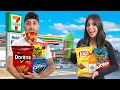 Eating ONLY Gas Station Food For 24 Hours