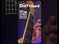 How to play the Dm7 Chord on Guitar Easiest Beginner Free Online Guitar Lessons
