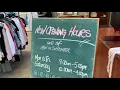 Trading Hours Announcement Ocean Grove Thrift Shop