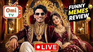 আজকে লাইভ হবে না ❌😭 হবে আড্ডা ও মিমস & ome TV ফান 🤫 #live