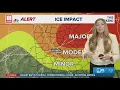 Winter storm forecast in Georgia