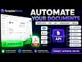 PDF Generation API Demo Generate PDFs Emails Documents with TemplateMaster