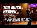 Too Much Heaven   Bee Gees  RNBJazz Female Cover  Lyric Video