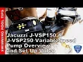Jacuzzi J-VSP150 J-VSP250 Variable Speed Pump Overview and Programming