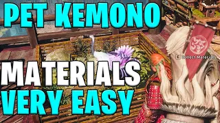 Pet Kemono Materials are Very Easy to Get - WILD HEARTS