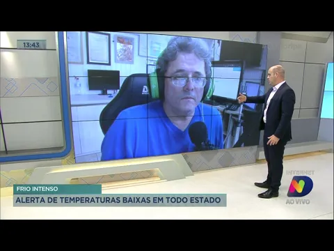 Alerta de temperaturas baixas em todo o Estado