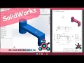 SolidWorks 3D CAD EXERCISES 38 StudyCadCam Solution Tutorial