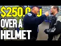 Man Arrested For Wearing a Helmet 250 000 Settlement Rejected