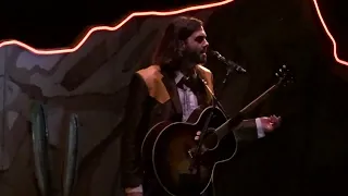 lord huron setting sun live at aretha franklin amphitheater in detroit mi on 8 16 22