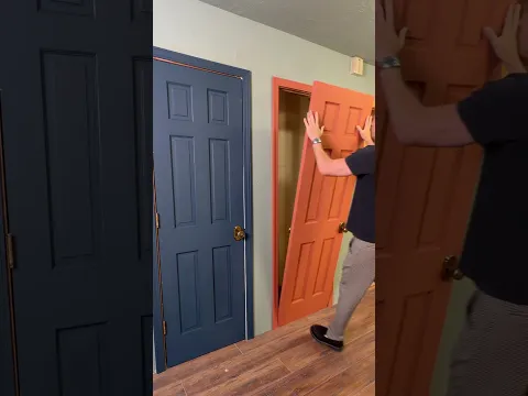 Dad builds Scooby-Doo Hallway!