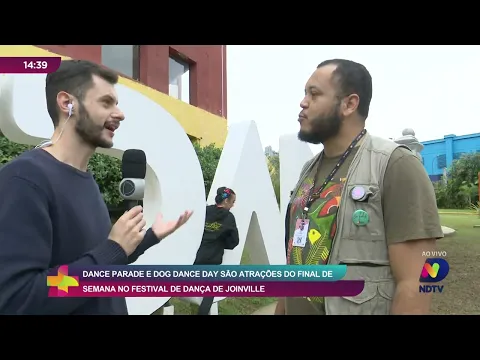 Dance Parade e Dog Dance Day: são atrações do final de semana no Festival de Dança de Joinville