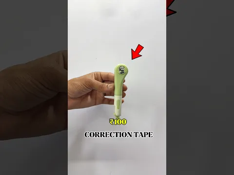 ₹1 TO ₹100 RUPEES BEST CORRECTION TAPE 😃!