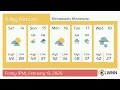 Weather in Minneapolis Minnesota - Friday Feb 13 2026