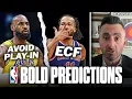 4 BOLD PREDICTIONS for the second half of NBA Season Knicks make the ECF Lakers avoid the Play-In