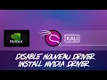 Kali Linux - Disable Nouveau Install NVIDIA Driver CUDA Toolkit on Debian 12 Step-by-Step
