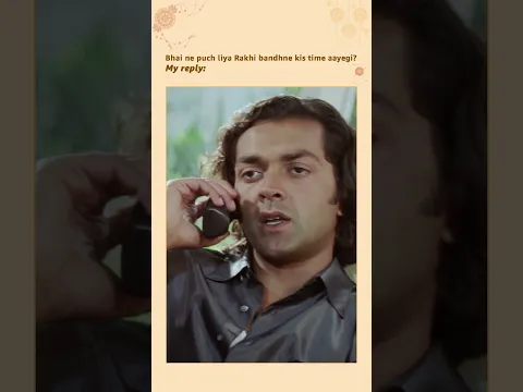 Uss dus minute ko tum bht seriously Lena 😂🤝 #HappyRakhshaBandhan