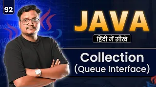 Lecture 92 - Java Queue Interface with Examples Collections Programming Classes Mukesh Sir