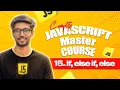 If else if else statement tutorial in Javascript Javascript Master Course in