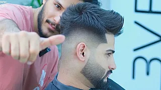 اسهل واسرع طريقة لكسر خط الصفر لتدريج الشعر 3Dبمكينة ماجك كليب الامريكي باحدث تكنيك للمبتدئين 