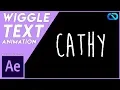 Wiggly Text Effect in After Effects