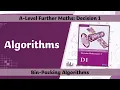 A Level Further Maths Decision 1 Bin-Packing Algorithms