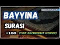 Download Lagu BAYYINA SURASI (YOD OLISHINGIZ UCHUN) TARJIMASI BILAN | БАЙЙИНА СУРАСИ (ЁД ОЛИШИНГИЗ УЧУН) #bayyina