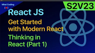 S02V23 Thinking in React - Part 1