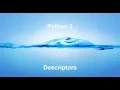 Descriptors in Python