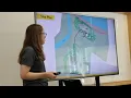 Hickory project manager explains map of Catawba River Environmental Education Center
