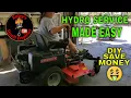 Gravely Zero Turn Hydraulic Service DIY Made Easy Includes Replacing the filters